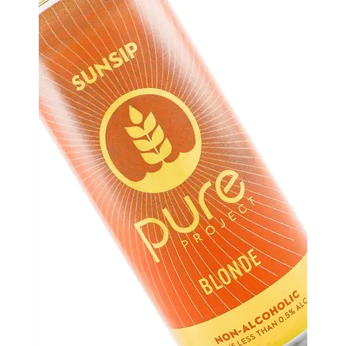 Pure Project "Sunsip" Non-Alcoholic Blonde 16oz Can - San Diego, CA