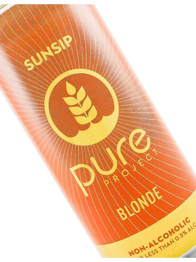 Pure Project "Sunsip" Non-Alcoholic Blonde 16oz Can - San Diego, CA