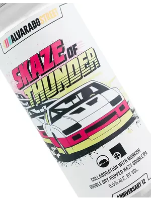 Alvarado Street Brewery/Monkish "Skaze Of Thunder" Double Dry Hopped Hazy Double IPA 16oz Can - Salinas, CA