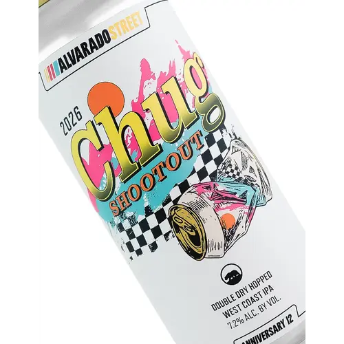 Alvarado Street Brewery "Chug Shootout" Double Dry Hopped West Coast DIPA 16oz Can - Salinas, CA