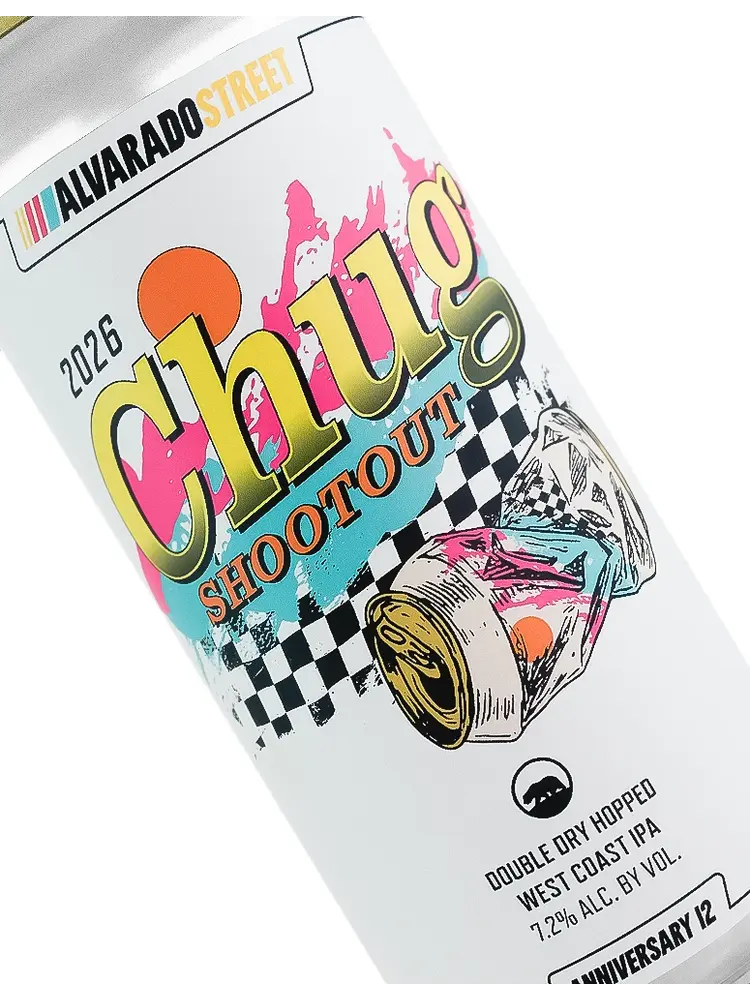 Alvarado Street Brewery "Chug Shootout" Double Dry Hopped West Coast DIPA 16oz Can - Salinas, CA