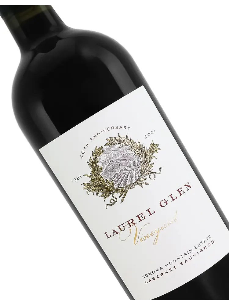 Laurel Glen "40th Anniversary" 2021 Cabernet Sauvignon, Sonoma Mountain Estate, Sonoma County