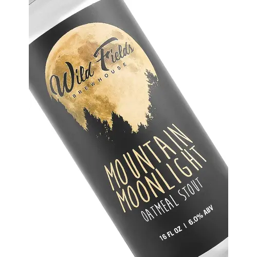 Wild Fields Brewhouse "Mountain Moonlight" Oatmeal Stout 16oz Can - Atascadero, CA