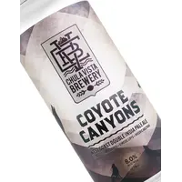 Chula Visa Brewery "Coyote Canyons" West Coast Double India Pale Ale 16oz Can - Chula Vista, CA