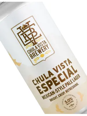 Chula Vista Brewery "Chula Vista Especial" Mexican-Style Pale Lager 16oz Can - Chula Vista, CA