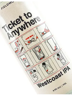 Fieldwork "Ticket To Anywhere" Westcoast IPA 16oz Can - Berkeley, CA