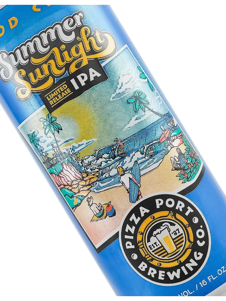 Pizza Port Brewing "Summer Sunlight" IPA 16oz Can - Carlsbad, CA