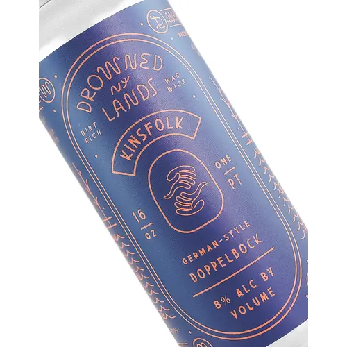 Drowned Lands "Kinsfolk" German-Style Doppelbock 16oz Can - Warwick, NY