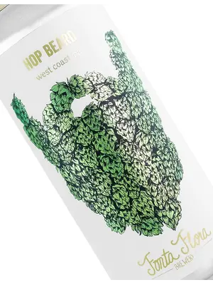 Fonta Flora Brewery "Hop Beard" West Coast IPA 16oz Can - Nebo, NC