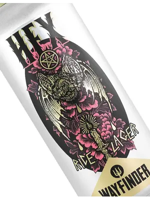 Wayfinder Beer/The Beery Godmother "Hex" Rice Lager 16oz Can - Portland, OR