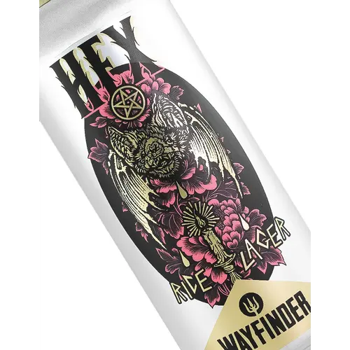 Wayfinder Beer/The Beery Godmother "Hex" Rice Lager 16oz Can - Portland, OR