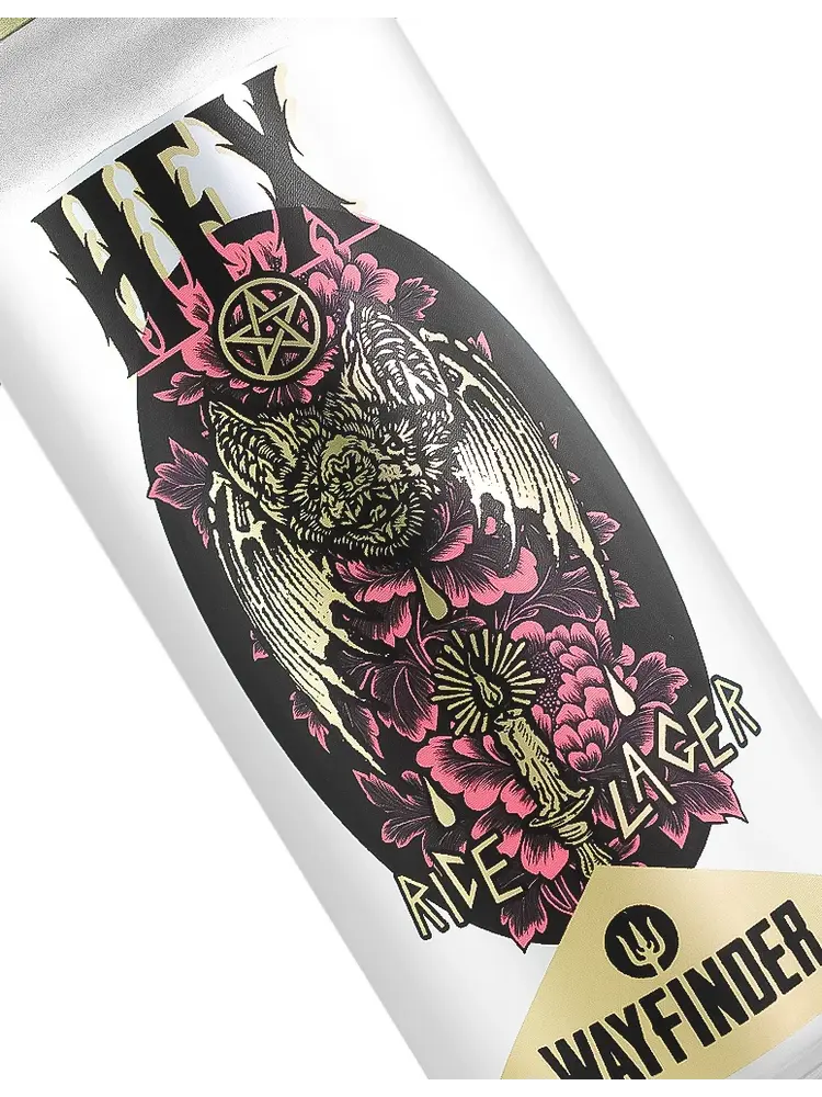 Wayfinder Beer/The Beery Godmother "Hex" Rice Lager 16oz Can - Portland, OR