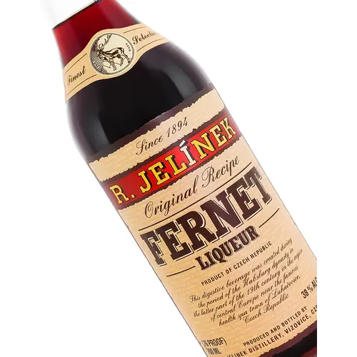 R. Jelinek Fernet Liqueur 700ml, Czech Republic