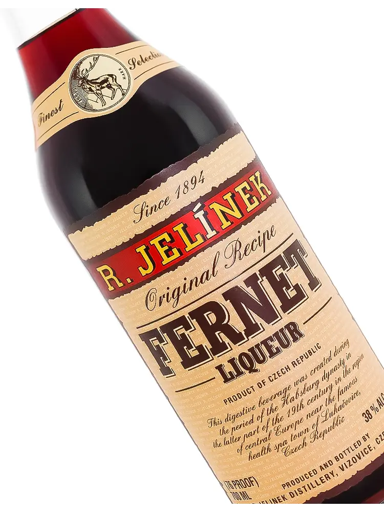 R. Jelinek Fernet Liqueur 700ml, Czech Republic