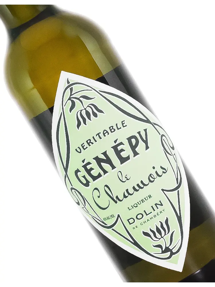 Dolin Veritable Genepy le Chamois des Alpes Liqueur, Chambery, France