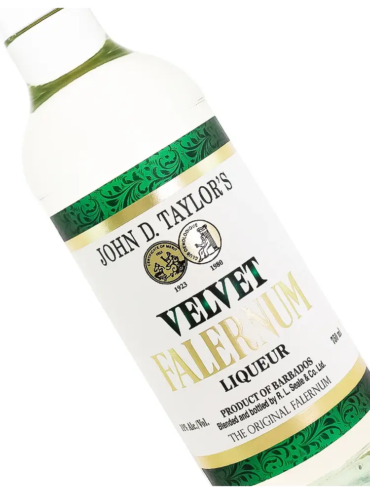 John D. Taylor's Velvet Falernum Liqueur, Barbados