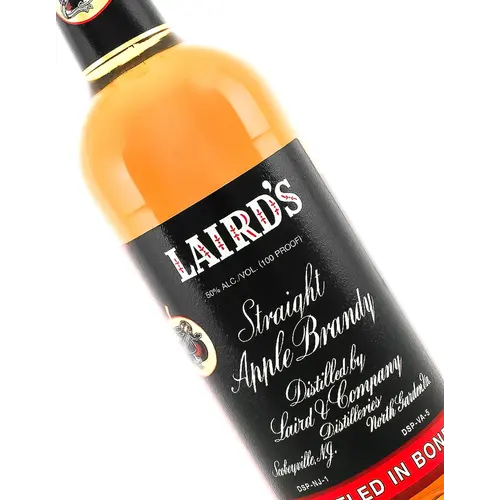 Laird's Straight Apple Brandy Bottled In Bond, New Jersey