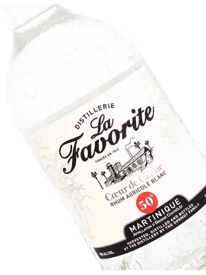 La Favorite Coeur de Canne Rhum Agricole Blanc 1 Liter, Martinique