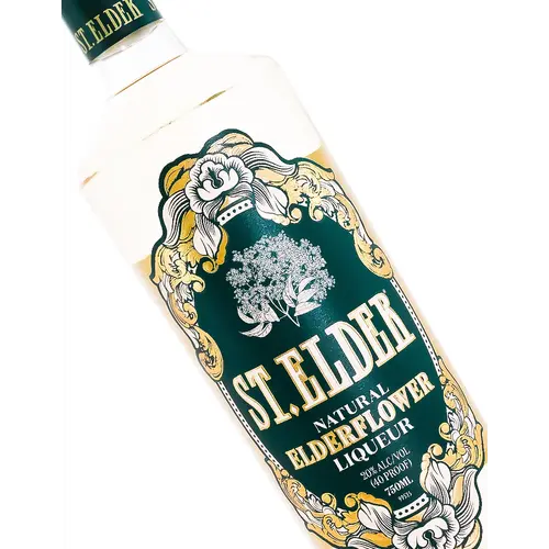 St. Elder Elderflower Liqueur, Somerville, Massachusetts