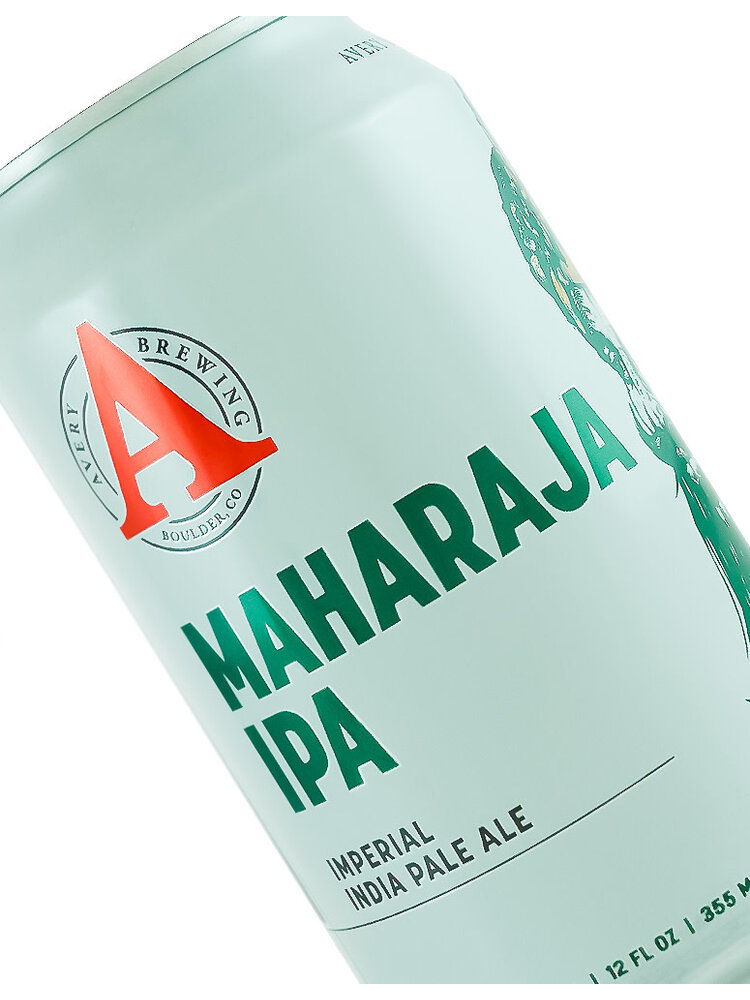 Avery Brewing "Maharaja IPA" Imperial India Pale Ale 12oz Can - Boulder, CO