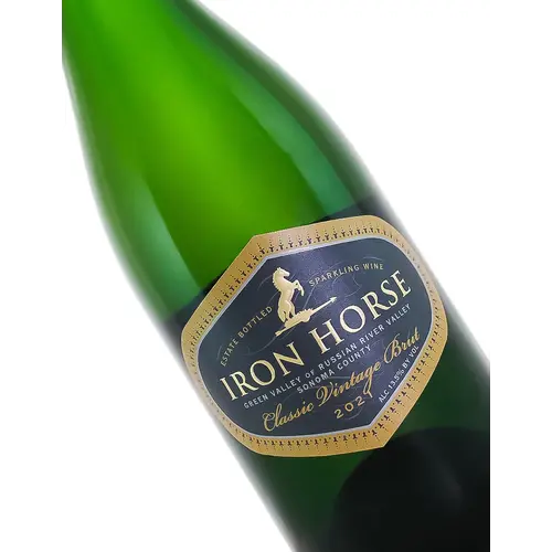 Iron Horse 2021 Classic Vintage Brut Sparkling Wine, Russian River Valley, Sonoma County