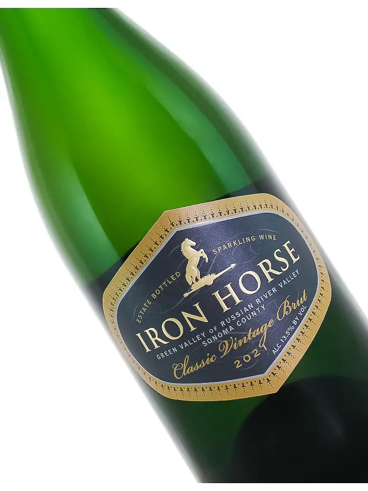 Iron Horse 2021 Classic Vintage Brut Sparkling Wine, Russian River Valley, Sonoma County