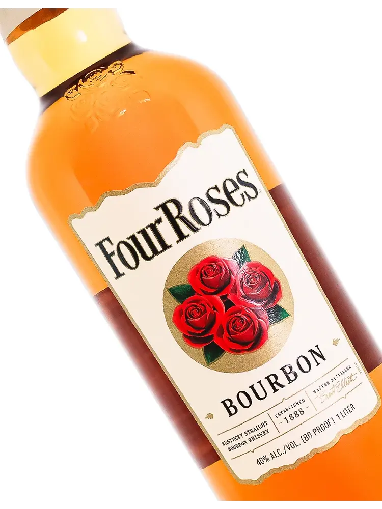 Four Roses Kentucky Straight Bourbon Whiskey 1 Liter