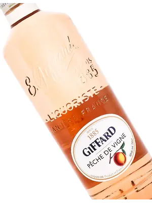 Giffard "Creme De Peche De Vigne" Liqueur, France