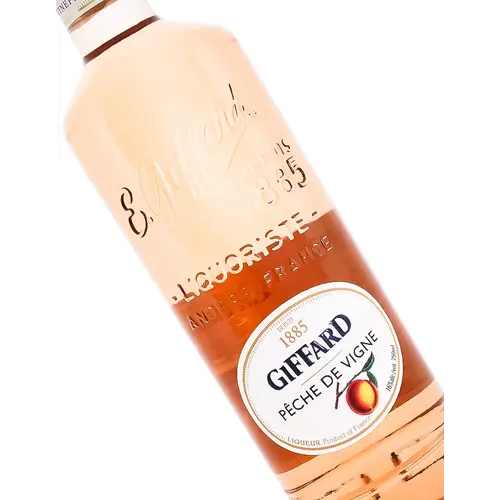 Giffard "Creme De Peche De Vigne" Liqueur, France