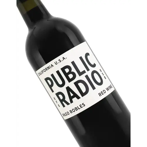 Public Radio 2023 Red Wine, Paso Robles
