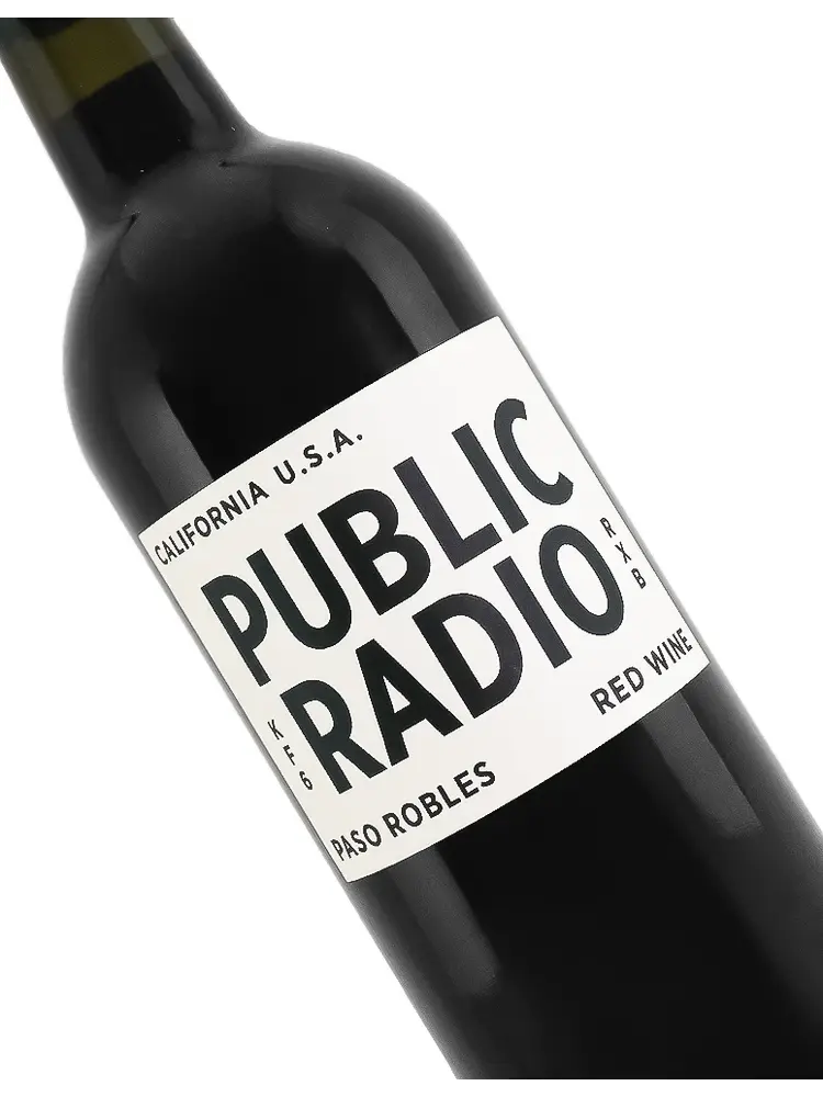 Public Radio 2023 Red Wine, Paso Robles
