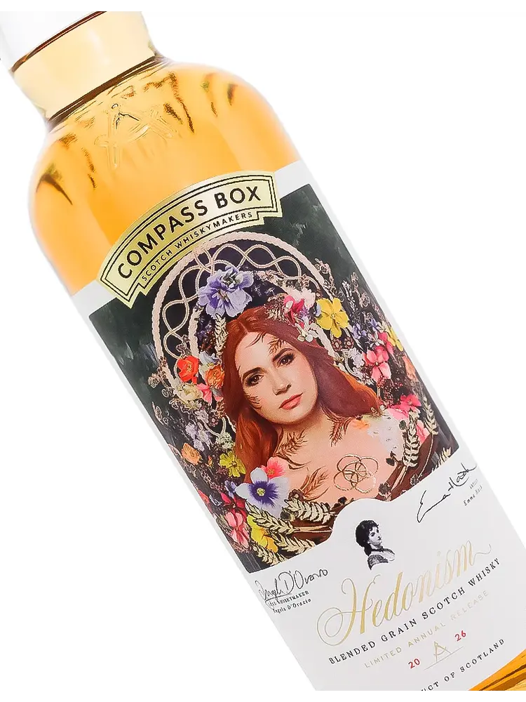 Compass Box "Hedonism" Blended Grain Scotch Whisky 700ml