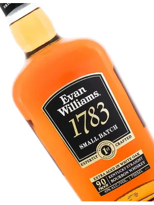 Evan Williams "1783" Kentucky Straight Bourbon Whiskey Extra Aged In White Oak, Bardstown, Kentucky