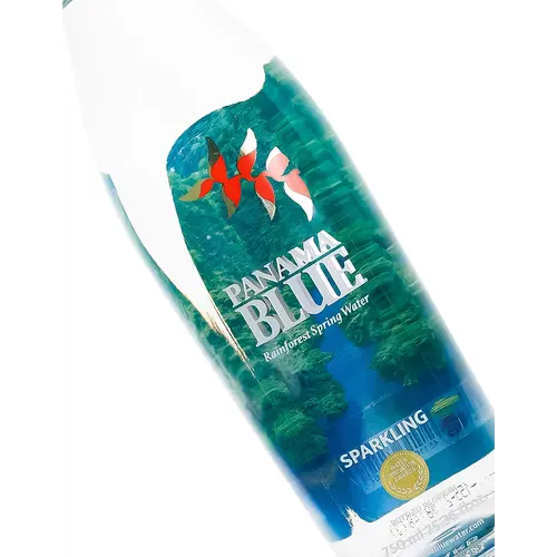 Panama Blue Sparkling Spring Water 750ml Bottle, Panama