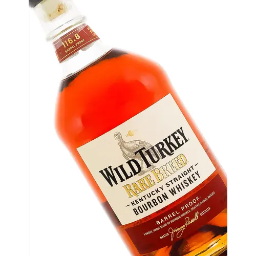 Wild Turkey "Rare Breed" Kentucky Straight Bourbon Whiskey Barrel Proof, Lawrenceburg, Kentucky