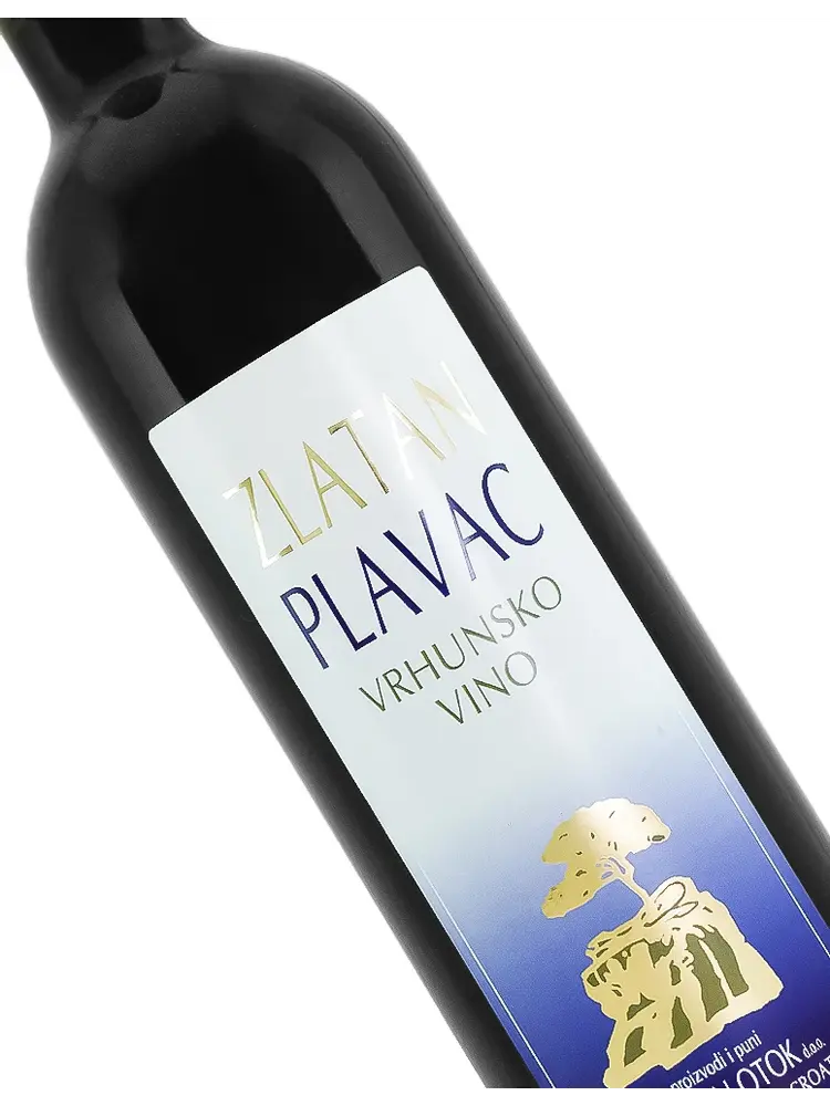 Zlatan Otok 2021 Plavac Mali Vrhunsko Vino, Hvar Croatia