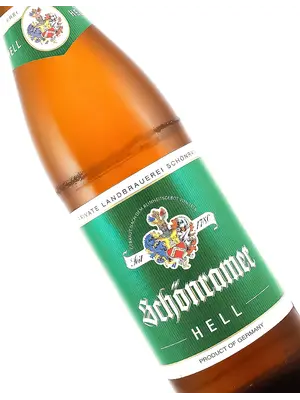 Private Landbrauerei Schonram "Schonramer Hell" Helles 500ml bottle - Germany