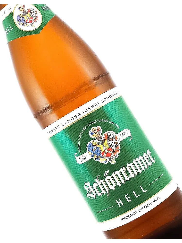 Private Landbrauerei Schonram "Schonramer Hell" Helles 500ml bottle - Germany