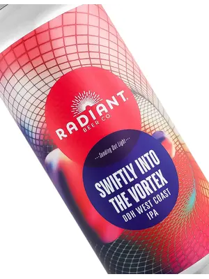 Radiant Beer "Swiftly Into The Vortex" DDH West Coast IPA 16oz Can - Anaheim, CA