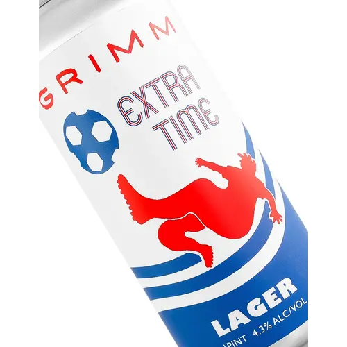 Grimm "Extra Time" Lager 16oz Can - Brooklyn, NY