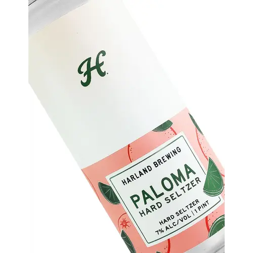 Harland Brewing "Paloma" Hard Seltzer 16oz Can - San Diego, CA