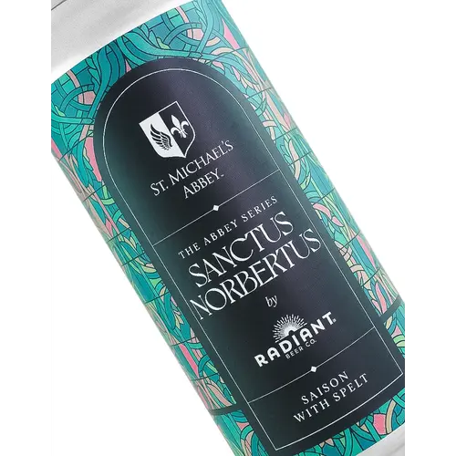 Radiant Beer "Sanctus Norbertus" Saison 16oz Can - Anaheim, CA