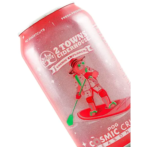2 Towns Ciderhouse "POG Cosmic Crisp" Cider 12oz Can - Corvallis, OR
