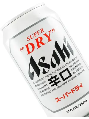 Asahi "Super Dry" 12oz Can - Japan