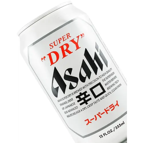 Asahi "Super Dry" 12oz Can - Japan