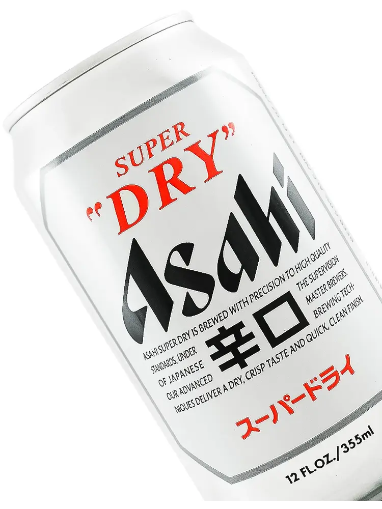 Asahi "Super Dry" 12oz Can - Japan