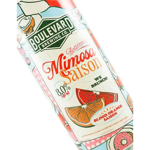 Boulevard Brewing "Bottomless Mimosa Saison" Blood Orange Saison 16oz Can - Kansas City, MO