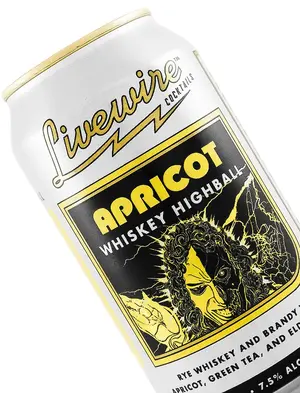 Livewire "Apricot" Whiskey Highball Soju 12oz Can, Grand Mound, Washington