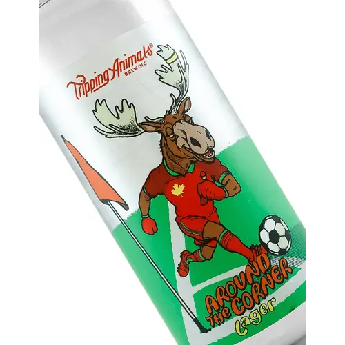 Tripping Animals Brewing "Around The Corner" Lager 16oz Can - Doral, FL