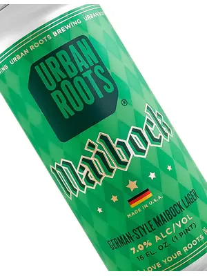 Urban Roots Brewing "Maibock" German Style Maibock Lager 16oz Can - Sacramento, CA